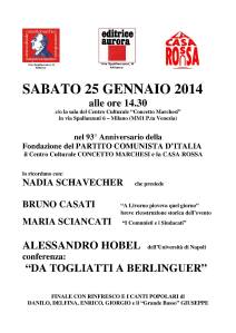 iniziativa Milano (25 gennaio 2014)