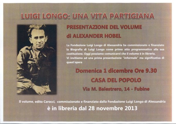 1 dicembre, Fubine, Casa del popolo